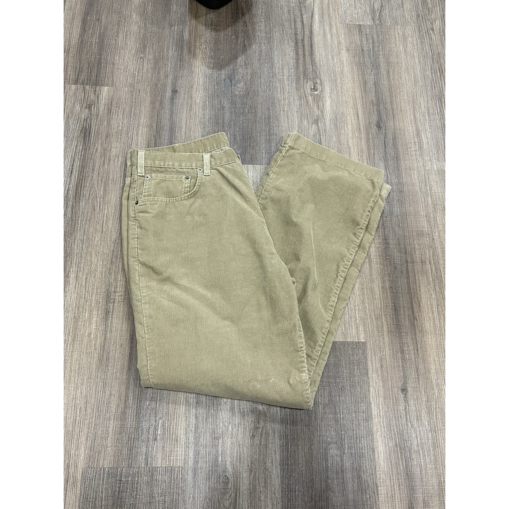 Vintage Abercrombie & Fitch‎ Corduroy Pants Men's 36 R 32" Inseam Button Closure